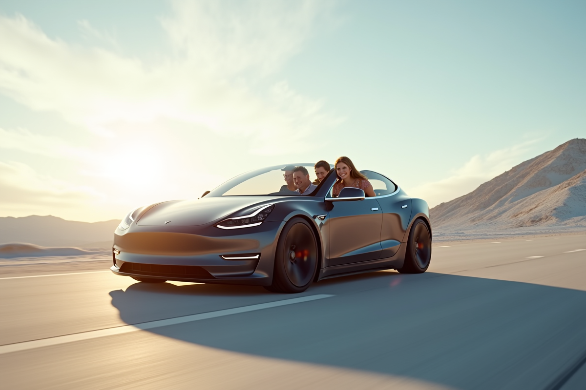 tesla voiture